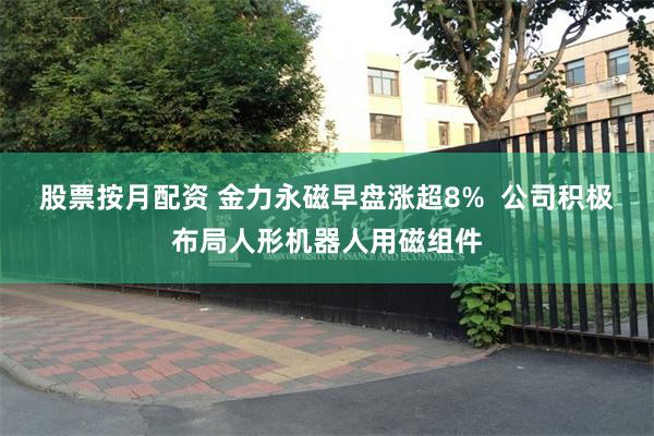 股票按月配资 金力永磁早盘涨超8%  公司积极布局人形机器人用磁组件