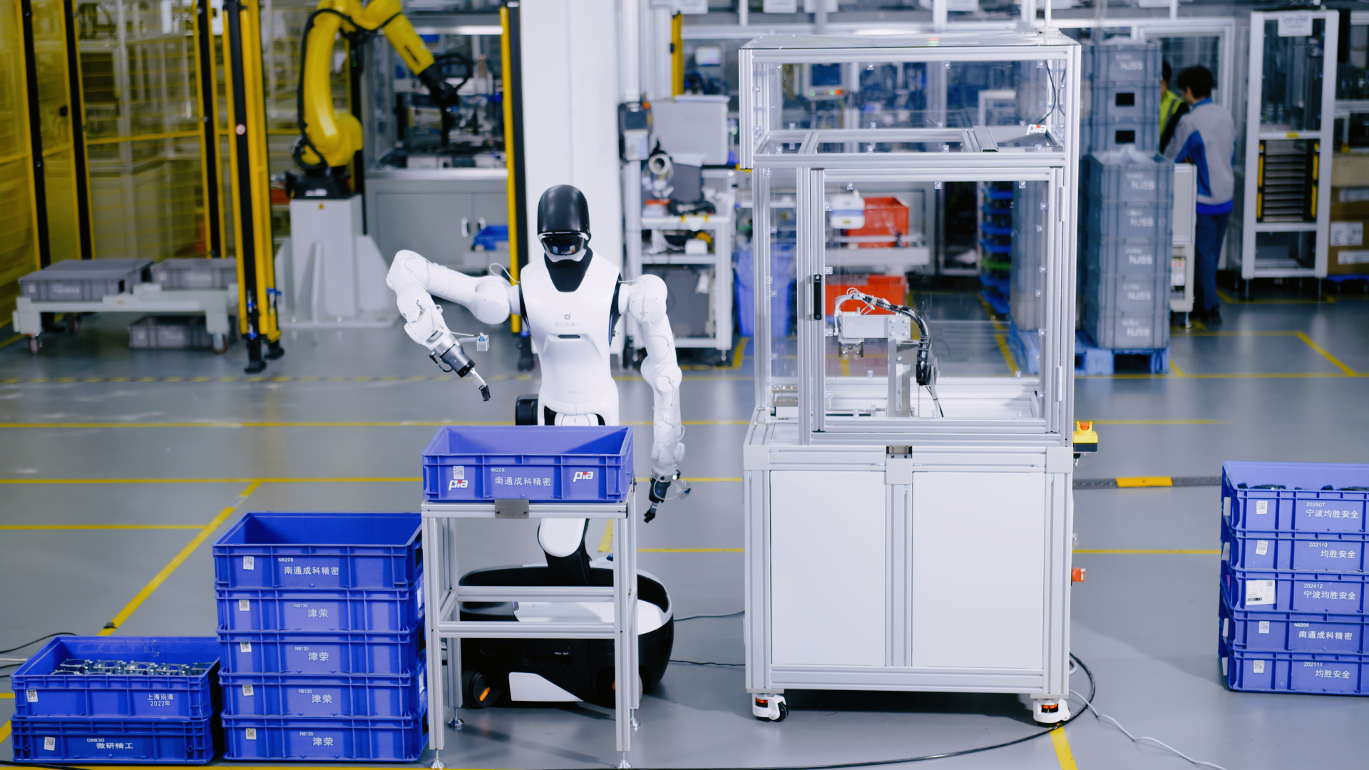 成功率99.9%，人效达120%！星空(中国)xingkong精灵G2落地均胜电子生产线